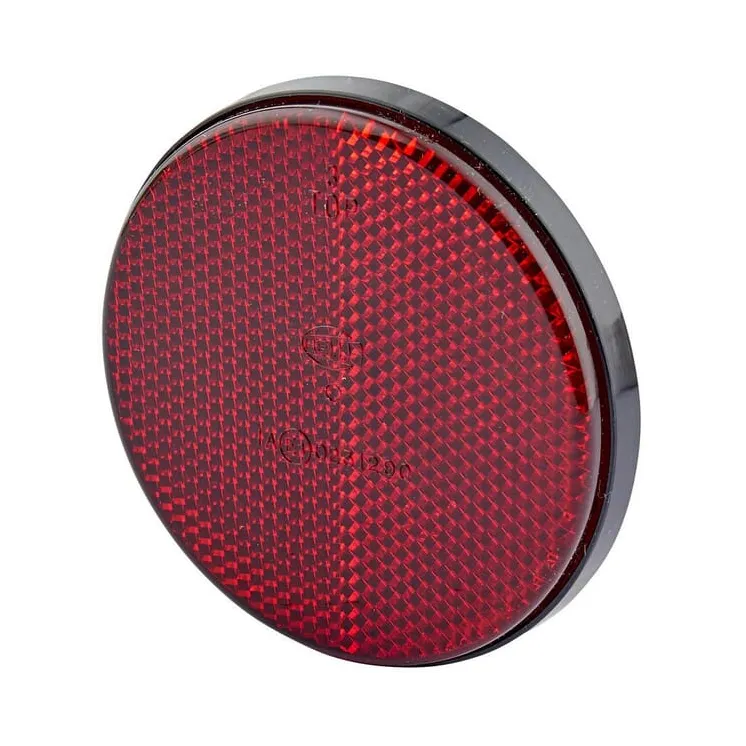 Reflector, 85mm, red, E1 31290,   8RA002016111 Hella