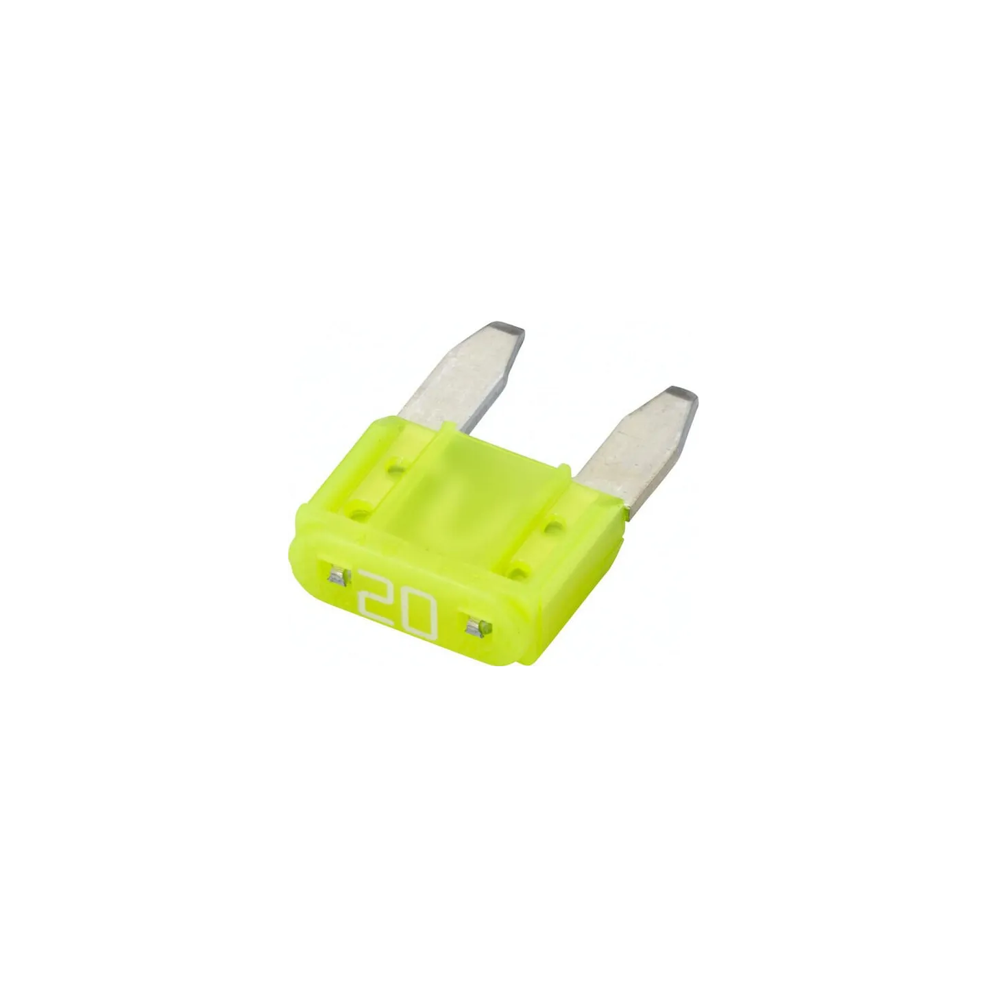 Fuse Mini blade 20A Length 10.9mm yellow Pack 50x   8JS728596161 Hella
