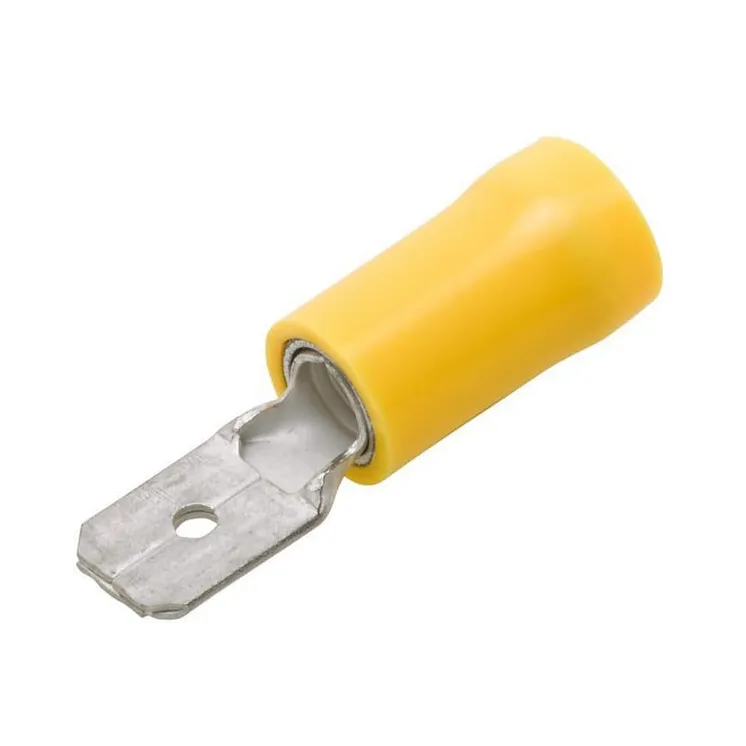 Terminal blade male, yellow, 4-6mm² 6.3x0.8mm, blister (50x),   8KW744700003 Hella