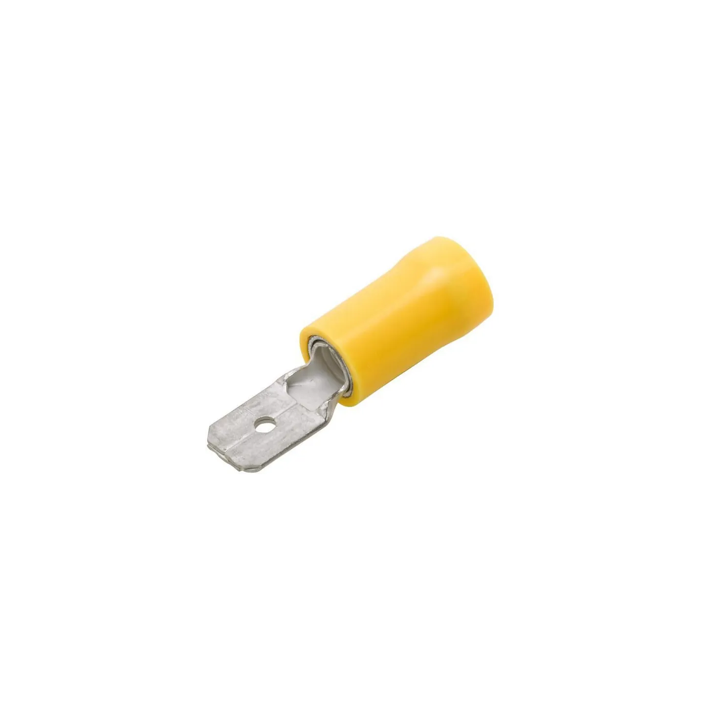 Terminal blade male, yellow, 4-6mm² 6.3x0.8mm, blister (50x),   8KW744700003 Hella