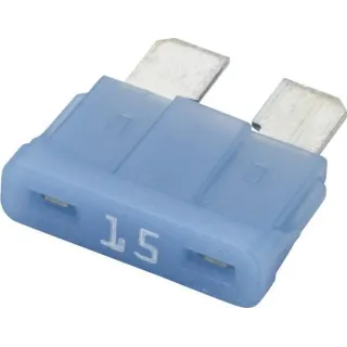 Fuse Standard blade 12V 15A Length 18.8mm blue Pack 10x   8JS711683102 Hella