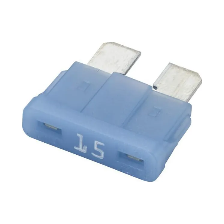 Fuse Standard blade 12V 15A Length 18.8mm blue Pack 10x   8JS711683102 Hella