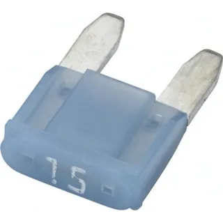 Fuse Mini blade 32V 15A Length 16.3mm blue Pack 10x   8JS728596222 Hella