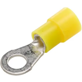 Ring connector, 5.3mm Series A, yellow, 4-6mm² blister (50x),   8KW178042212 Hella