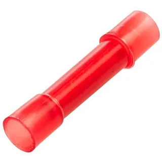 Butt connector, red, 0.5-1.5mm² Series A, blister (100x),   8KW178043002 Hella