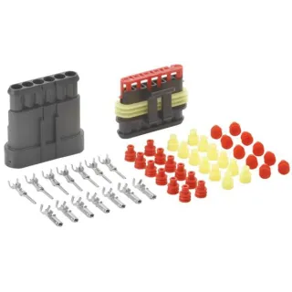 Cable Connector - 6-pin connector  8KW744810801 Hella