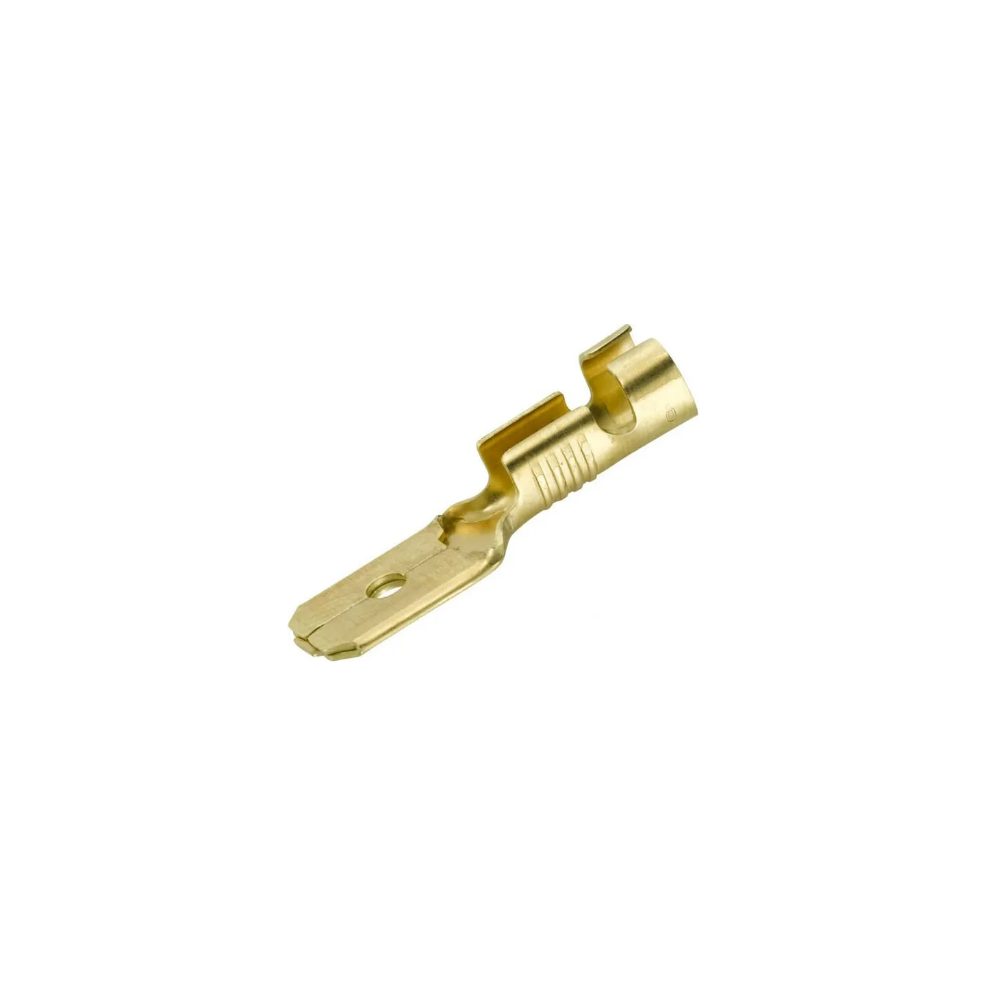 Terminal blade male, white, 1.5-2.5mm² 6.3x0.8mm 6.3mm, blister (100x),   8KW744823003 Hella