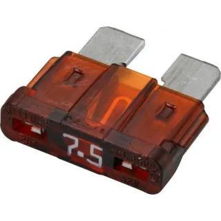 Fuse Standard blade 32V 7.5A Length 18.6mm brown Pack 50x   8JS711685002 Hella