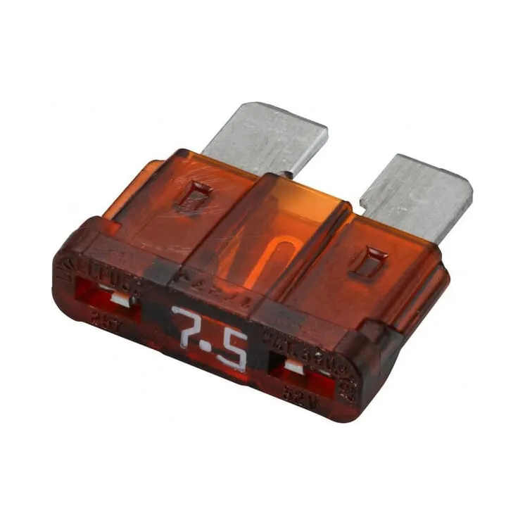 Fuse Standard blade 32V 7.5A Length 18.6mm brown Pack 50x   8JS711685002 Hella