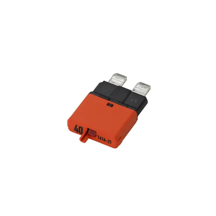 Fuse Thermal manual reset 32V 40A Length 32.2mm orange   8JS174320071 Hella