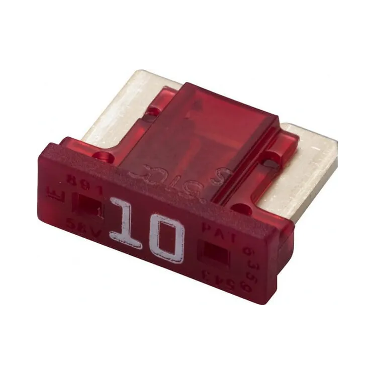 Fuse Mini blade Low 10A Length 8.4mm red Pack 5x   8JS728596312 Hella