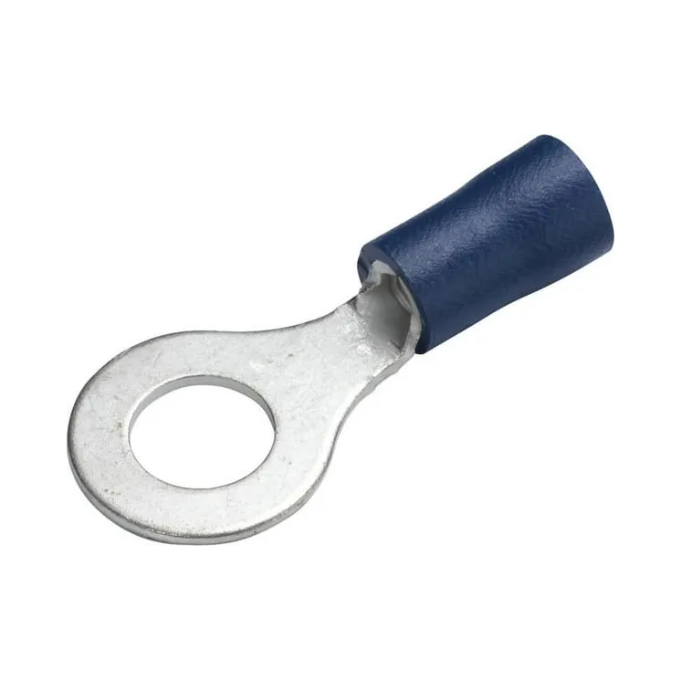 Ring connector, blue, 1.5-2.5mm² 6.5mm Series A, blister (100x),   8KW044039003 Hella