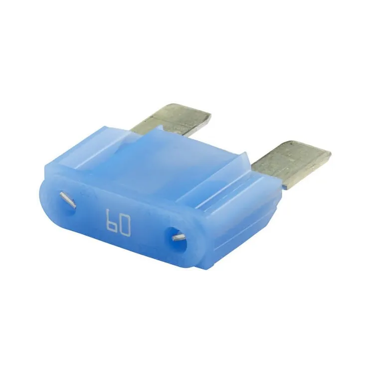 Fuse Maxi blade 60A Length 34.1mm blue Pack 10x   8JS728595171 Hella