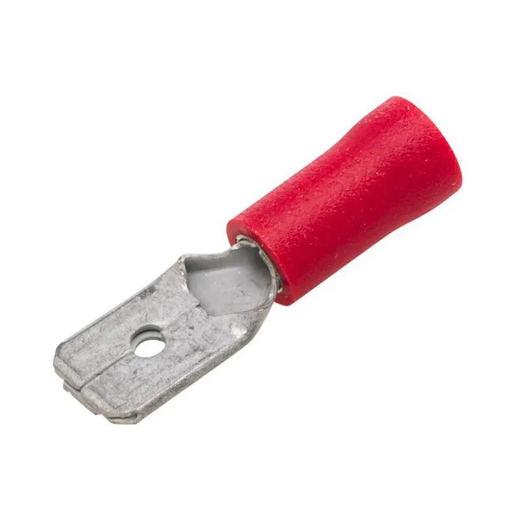 Termināla asmens tēviņš, sarkans, 0,5–1 mm² 6,3 x 0,8 mm (10 x), 8KW702796811 Hella