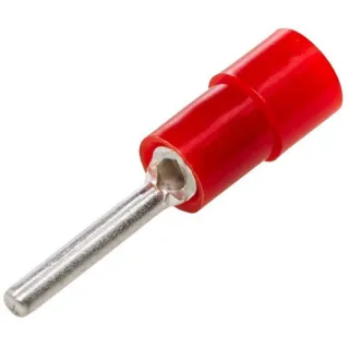 Pin terminal, red, Series A, 0.5-1.5mm² blister (100x),   8KW178044002 Hella