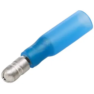 Bullet connector male, blue, 1.5-2.5mm² 5mm Series A, blister (25x),   8KW744766003 Hella
