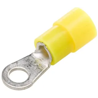 Ring connector, 4.3mm Series A, yellow, 4-6mm² blister (50x),   8KW178042202 Hella