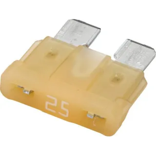 Fuse Standard blade 32V 25A Length 18.6mm white Pack 50x   8JS711689002 Hella