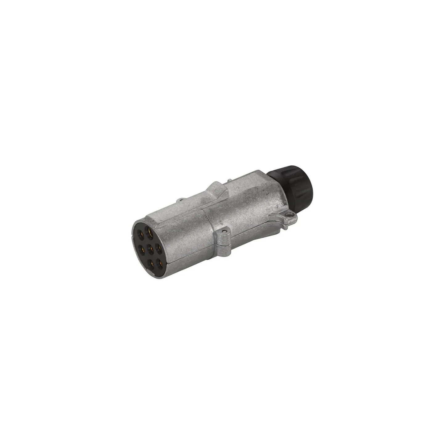 Plug 7 pin DIN/ISO 1185 blade terminal metal  8JA003831011 Hella