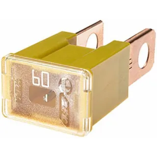 Fuse Pal 60A Length 15mm yellow Pack 1x   8JS740026211 Hella