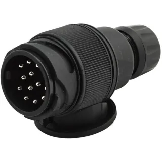 Plug - 12V - 13-pin connector - Plug: Screw Contact  8JA005951001 Hella 98157