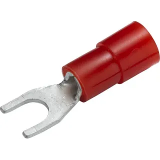 Fork terminal, 3.7mm red, 0.5-1.5mm² Series A, blister,   8KW178045002 Hella