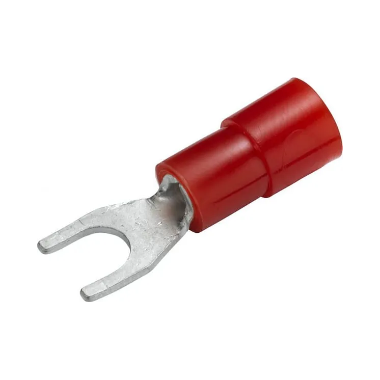 Fork terminal, 3.7mm red, 0.5-1.5mm² Series A, blister,   8KW178045002 Hella
