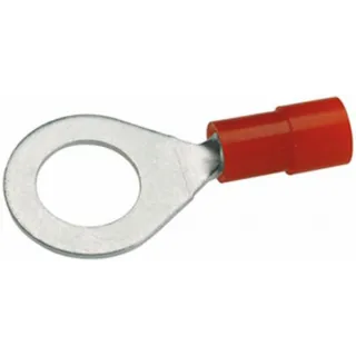 Ring connector, red, 0.5-1.5mm² 8.3mm Series A, blister (50x),   8KW178042042 Hella