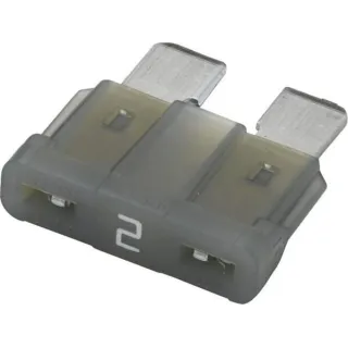 Fuse Standard blade 32V 2A Length 18.8mm grey Pack 5x   8JS711683841 Hella