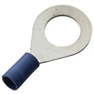 Ring connector, blue, 1.5-2.5mm² 10.5mm Series A, blister (50x),   8KW744775003 Hella