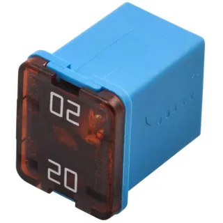 Fuse Pal 20A Length 12mm blue   8JS740026731 Hella