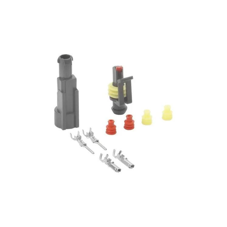 Kabeļa savienotājs - 1-pin savienotājs 8KW744805801 Hella
