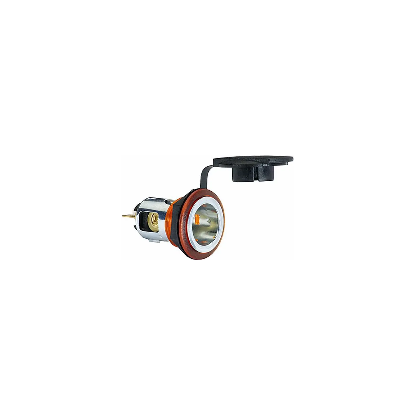 Kontaktligzdas sarkanā skrūvējamā asmens spaile 8JB008023051 Hella