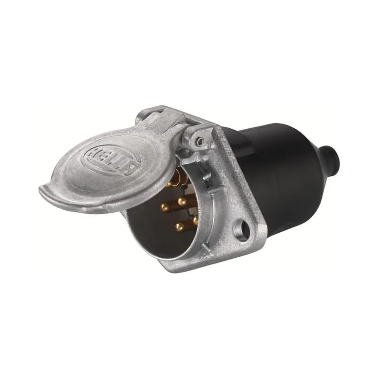 Socket - 24V - 7-pin connector - Plug: Screw Contact  8JB003834001 Hella