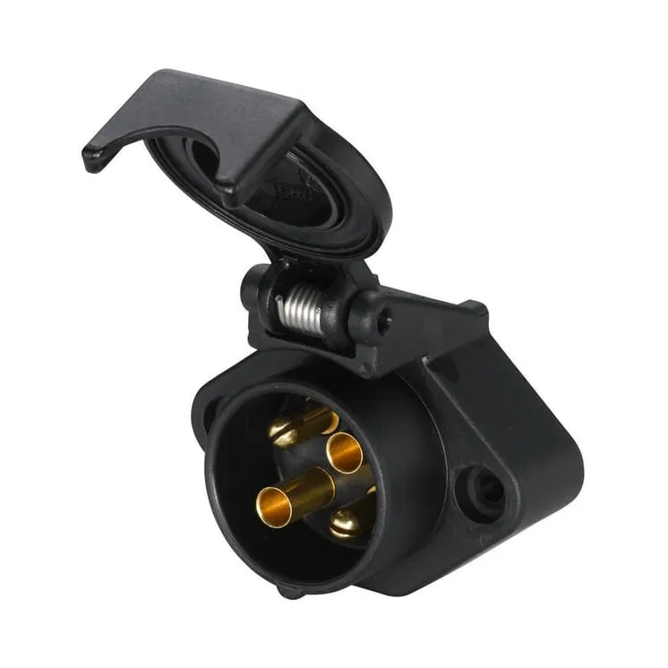 Socket - 24V - 4-pin connector - Plug: Screw Contact  8JB001944011 Hella 8JB001944001