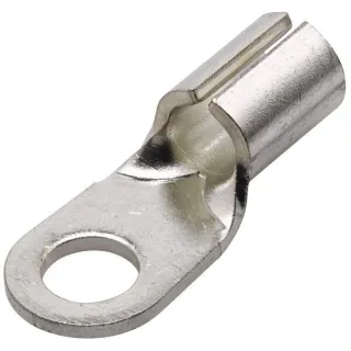 Ring connector, silver, 10-16mm² 8.4mm Series B, blister (20x),   8KW177784312 Hella