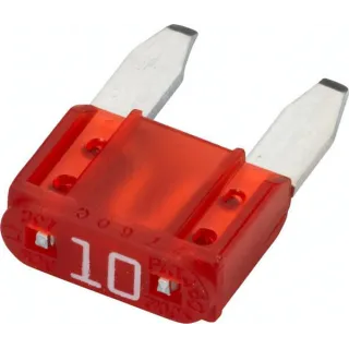 Fuse Mini blade 10A Length 10.9mm red Pack 50x   8JS728596141 Hella 8JS728596027