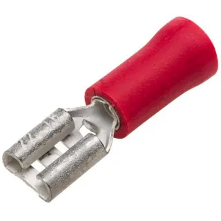 Termināla asmens, sarkans, 0,5–1 mm² 4,8 x 0,5 mm (10 x), 8KW705392812 Hella