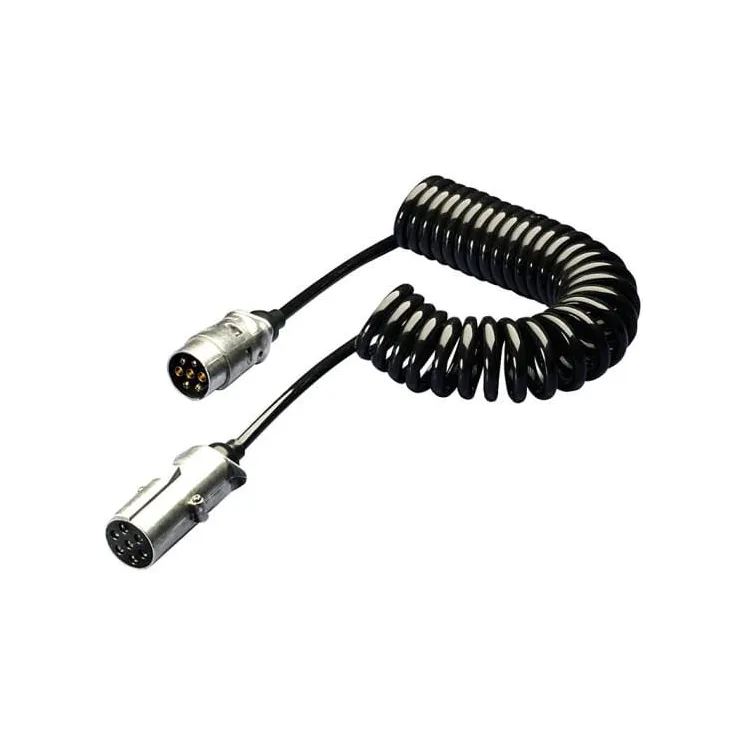 Coiled Cable metal 7 pin  8KA007648061 Hella