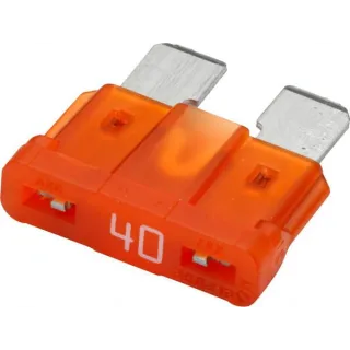 Drošinātājs Standarta lāpstiņa 32V 40A Garums 18,8mm oranžs iepakojums 5x 8JS711683851 Hella