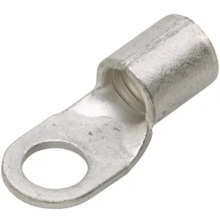 Ring connector, silver, 10-16mm² 6.5mm Series B, blister (50x),   8KW744721003 Hella