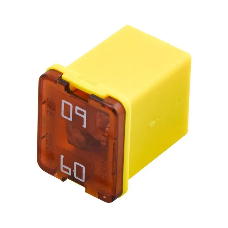 Drošinātājs Pal 60A Garums 12mm dzeltens 8JS740026781 Hella