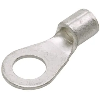 Ring connector, silver, 2.5-6mm² 6.5mm Series B, blister (100x),   8KW744714003 Hella