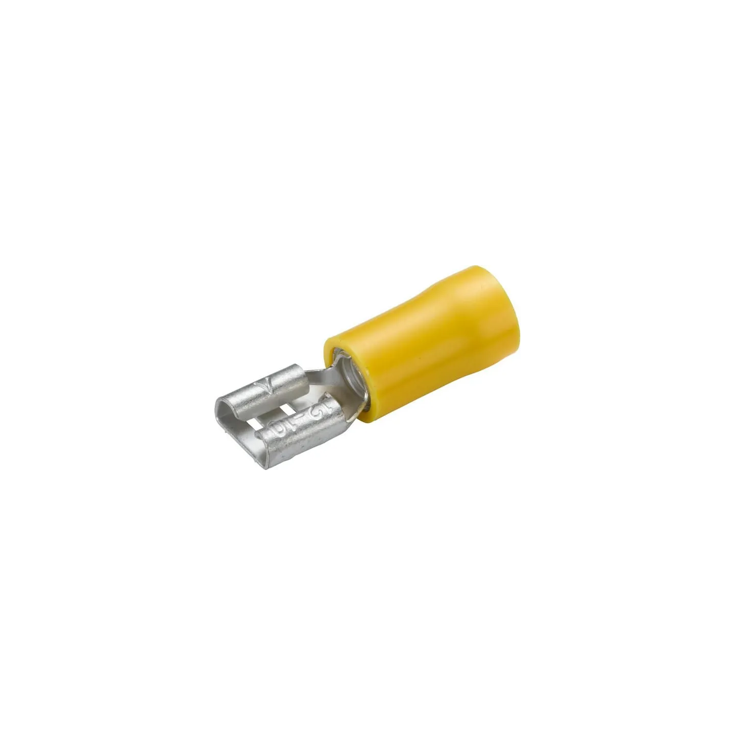 Terminal blade female, yellow, 4-6mm² 6.3x0.8mm, blister (50x),   8KW044023003 Hella