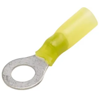 Ring connector, 8.4mm Series A, yellow, 4-6mm² blister (25x),   8KW732578003 Hella