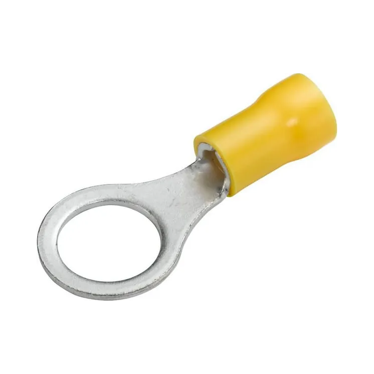 Ring connector, 10.5mm Series A, yellow, 4-6mm² blister (50x),   8KW044038003 Hella
