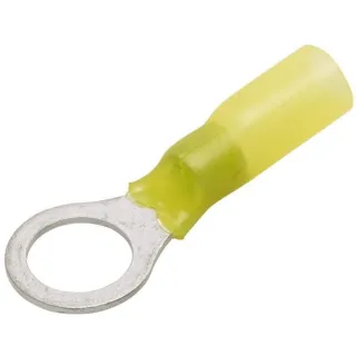 Ring connector, 10.5mm Series A, yellow, 4-6mm² blister (25x),   8KW744755003 Hella KK20204010