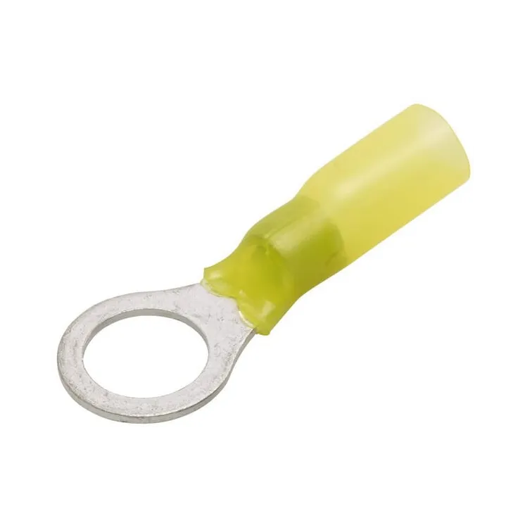 Ring connector, 10.5mm Series A, yellow, 4-6mm² blister (25x),   8KW744755003 Hella KK20204010