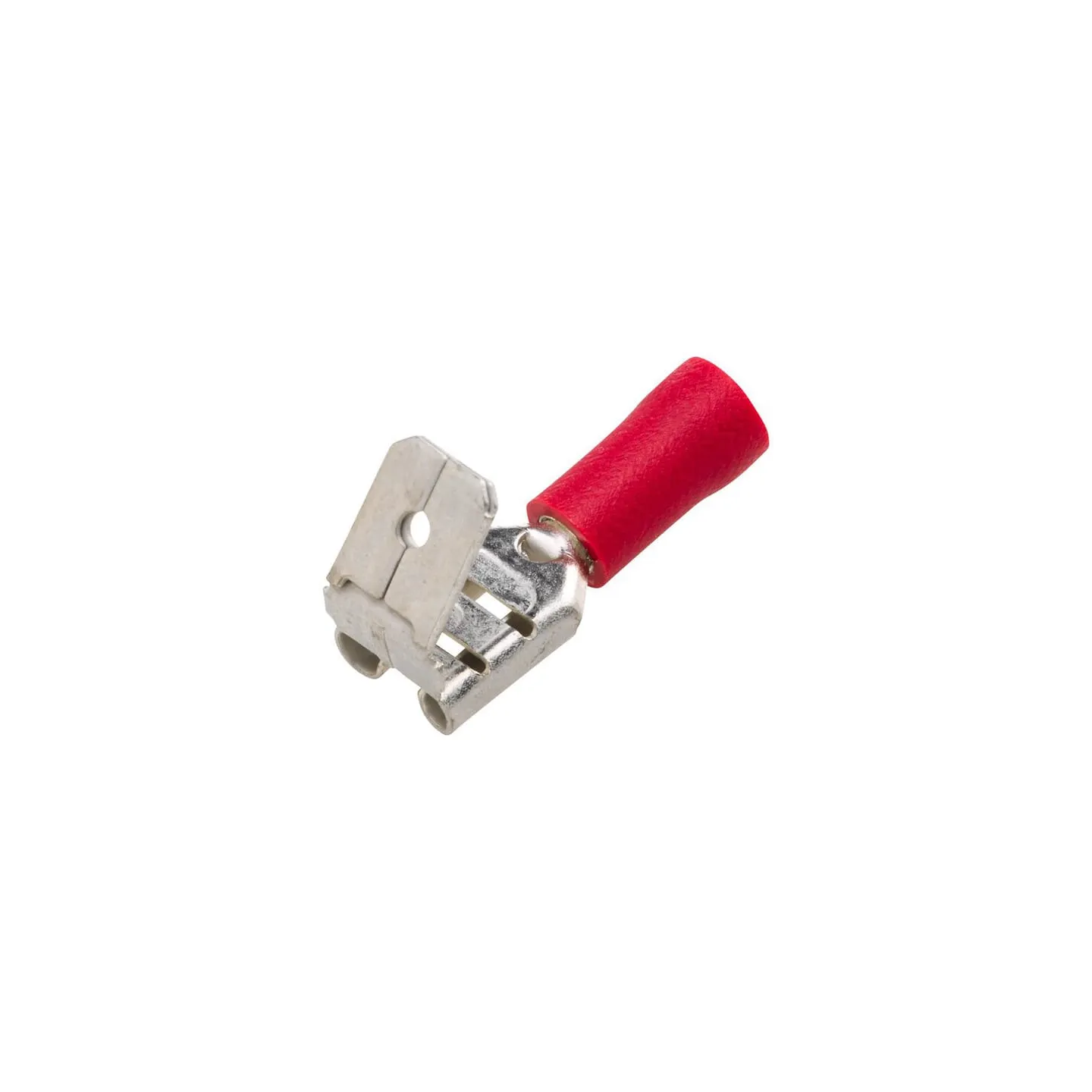 Terminal blade female, red, 0.5-1mm² 6.3x0.8mm, blister (50x),   8KW700143003 Hella