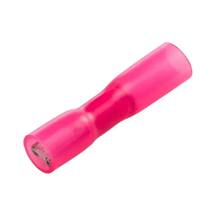 Terminal blade female, red, 0.5-1mm² 2.8x0.8mm, blister (25x),   8KW744761003 Hella